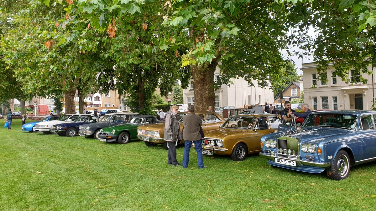 Classic cars display